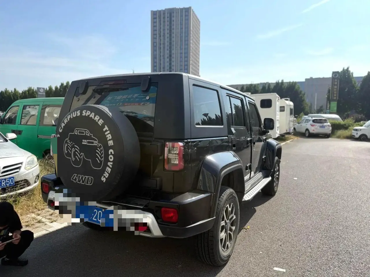 Beijing 2020 BJ40 2.0T 4-wheel drive city hunter version chivalrous automatic gear 7