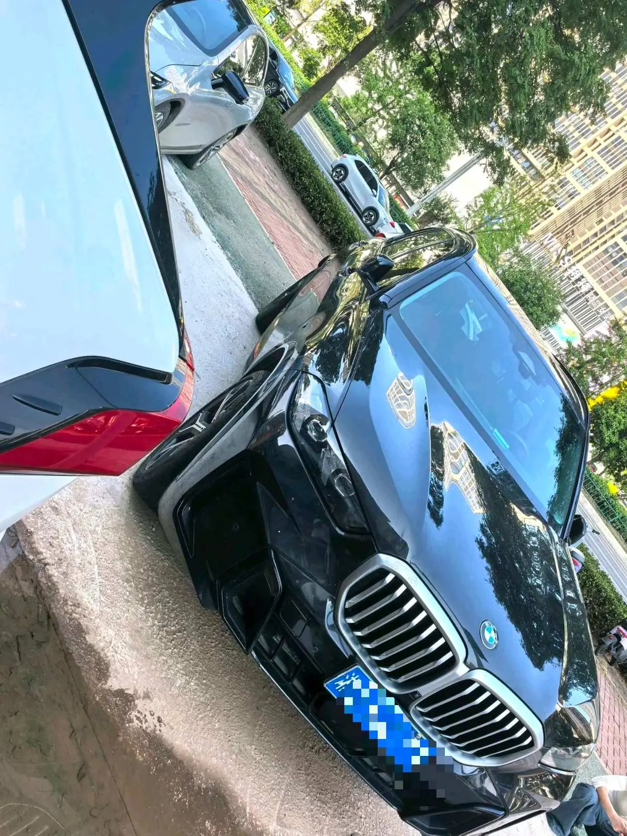 BMW 2023 X5 xDrive30Li 48V 2.0T exclusive m sports obsidian night suit automatic gear 3