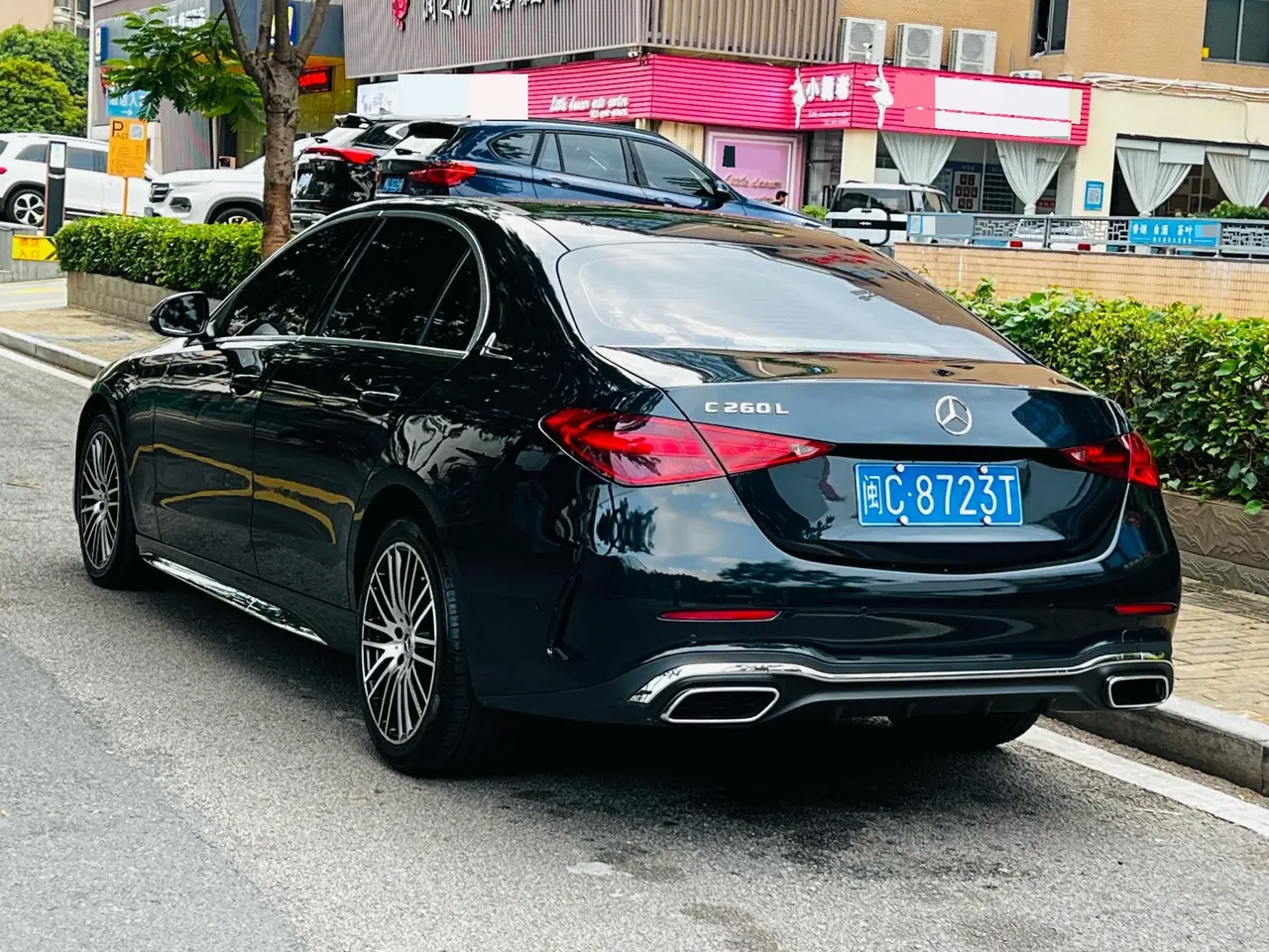 Mercedes Benz Class C 2022 C 260 L 48V 1.5T (modified) automatic gear 7