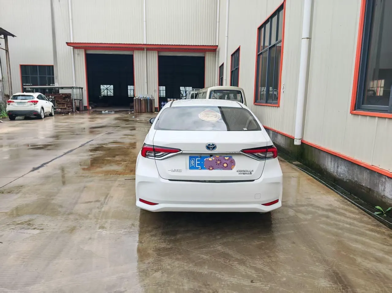 Toyota 2023 Corolla Double Engine 1.8 Stepless Intelligent Electric Hybrid Pioneer Edition Automatic Gear 3