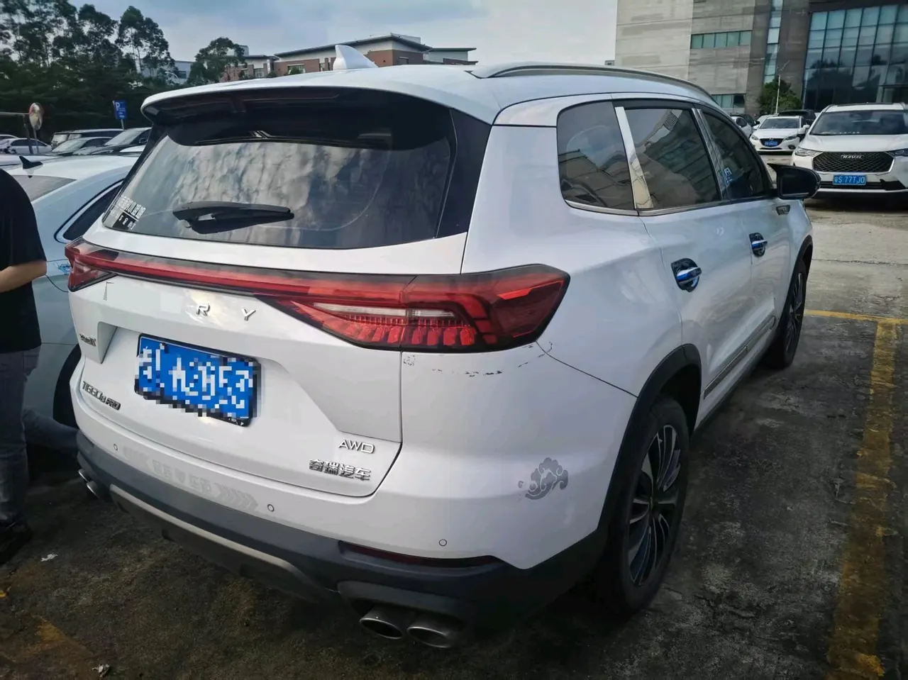 Chery 2022 Ruihu 8 PRO 2.0T 390T 4-wheel drive vast version 5-seat automatic gear 5