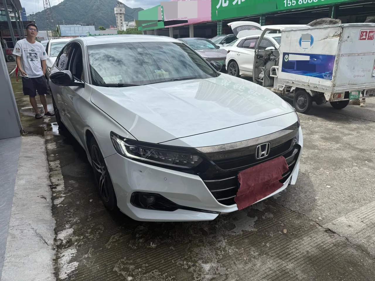 Honda 2022 10th Generation Accord 1.5T Stepless 260TURBO Magic Night Premium Edition Automatic Gear 2