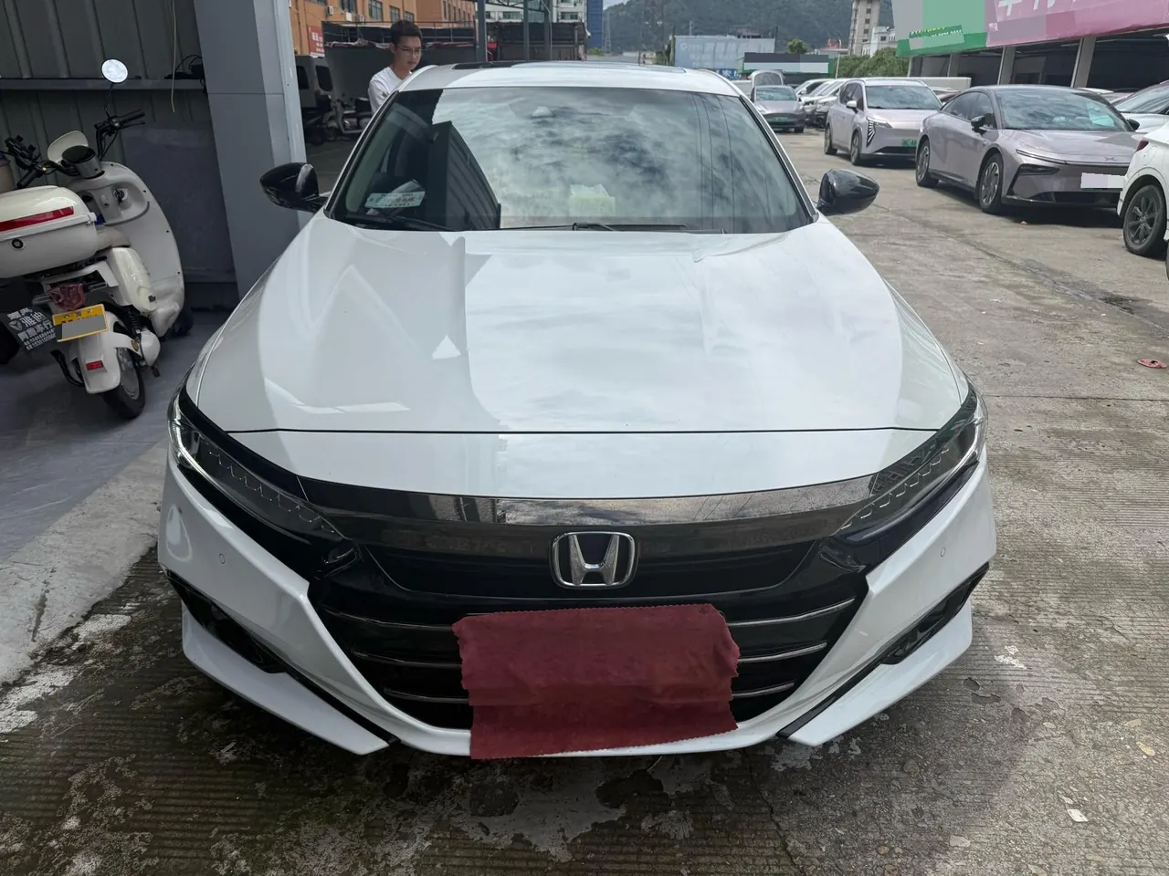 Honda 2022 10th Generation Accord 1.5T Stepless 260TURBO Magic Night Premium Edition Automatic Gear 3
