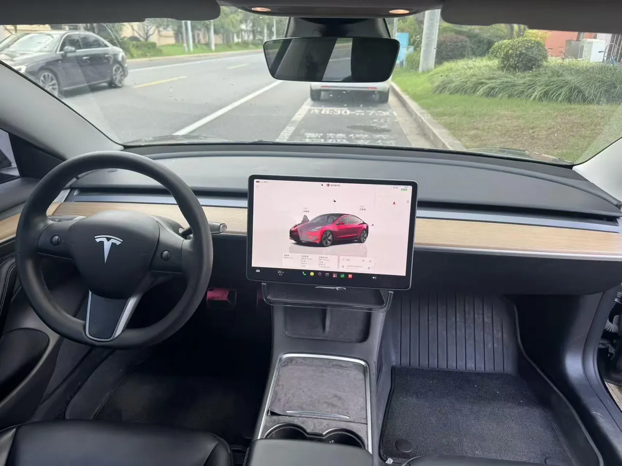Tesla 2022 Model 3 rear-wheel drive version of automatic transmission 5