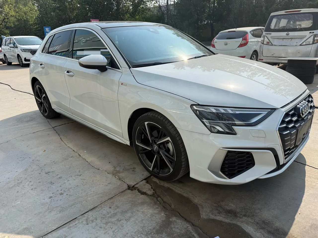 Audi 2021 A3 Sportback 1.4TFSI 35TFSI into the life version of automatic gear 3