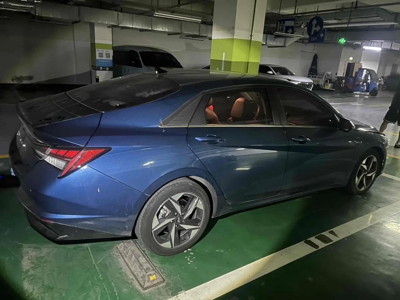 Hyundai 2021 Elantra-sedan 1.5 stepless GLX elite automatic gear 5