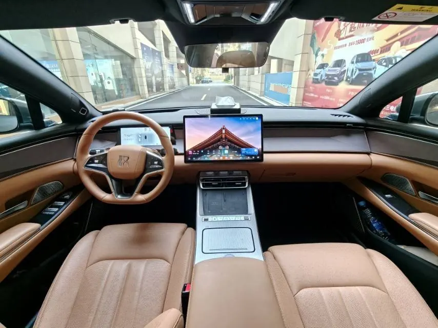 BYD 2025 Han l DM-i 1.5T stepless 200KM laser Radar flagship automatic gear 5