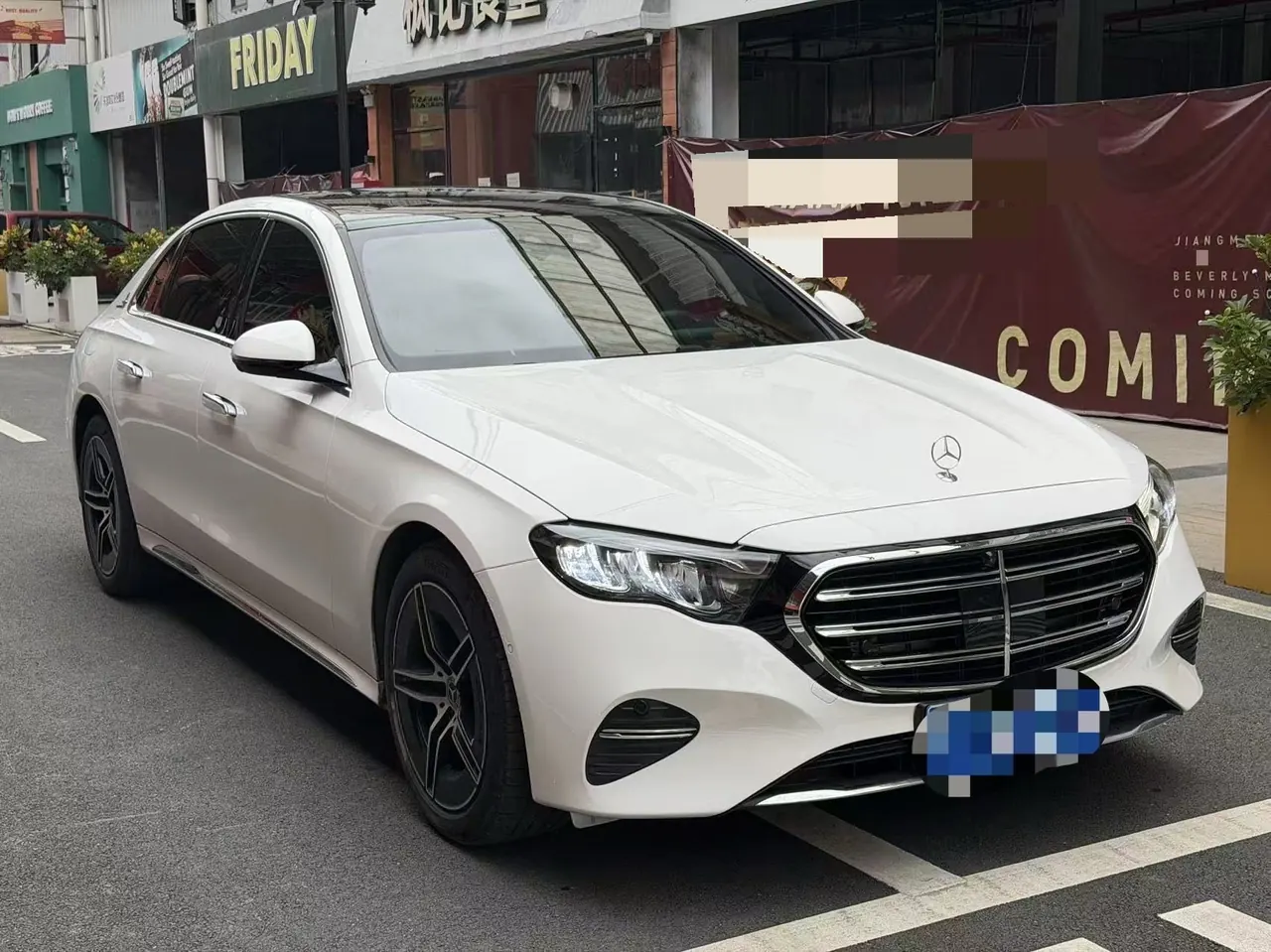 Mercedes Benz E Class 2025 E 300 L 48V 2.0T Luxury Sports Automatic 4