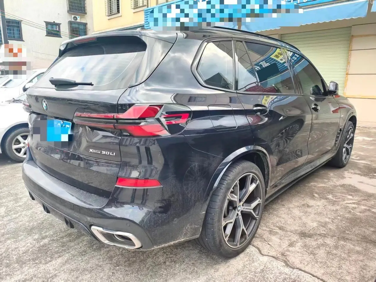 BMW 2023 X5 xDrive30Li 48V 2.0T exclusive m sports obsidian night suit automatic gear 4