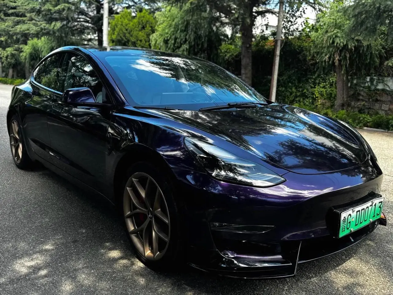 Tesla 2022 Model 3 Performance high-performance all-wheel drive automatic transmission 3