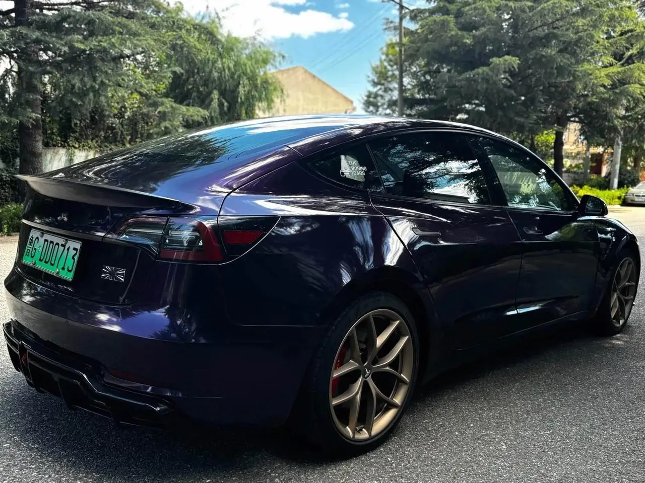 Tesla 2022 Model 3 Performance high-performance all-wheel drive automatic transmission 4