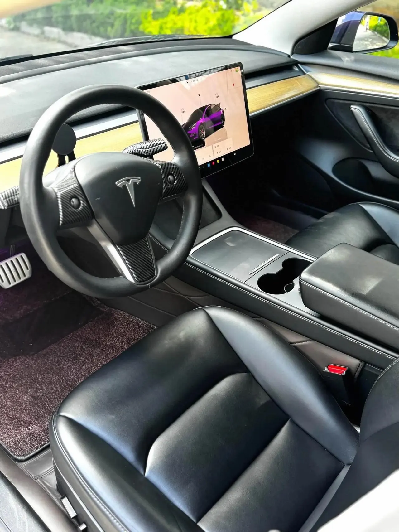 Tesla 2022 Model 3 Performance high-performance all-wheel drive automatic transmission 9