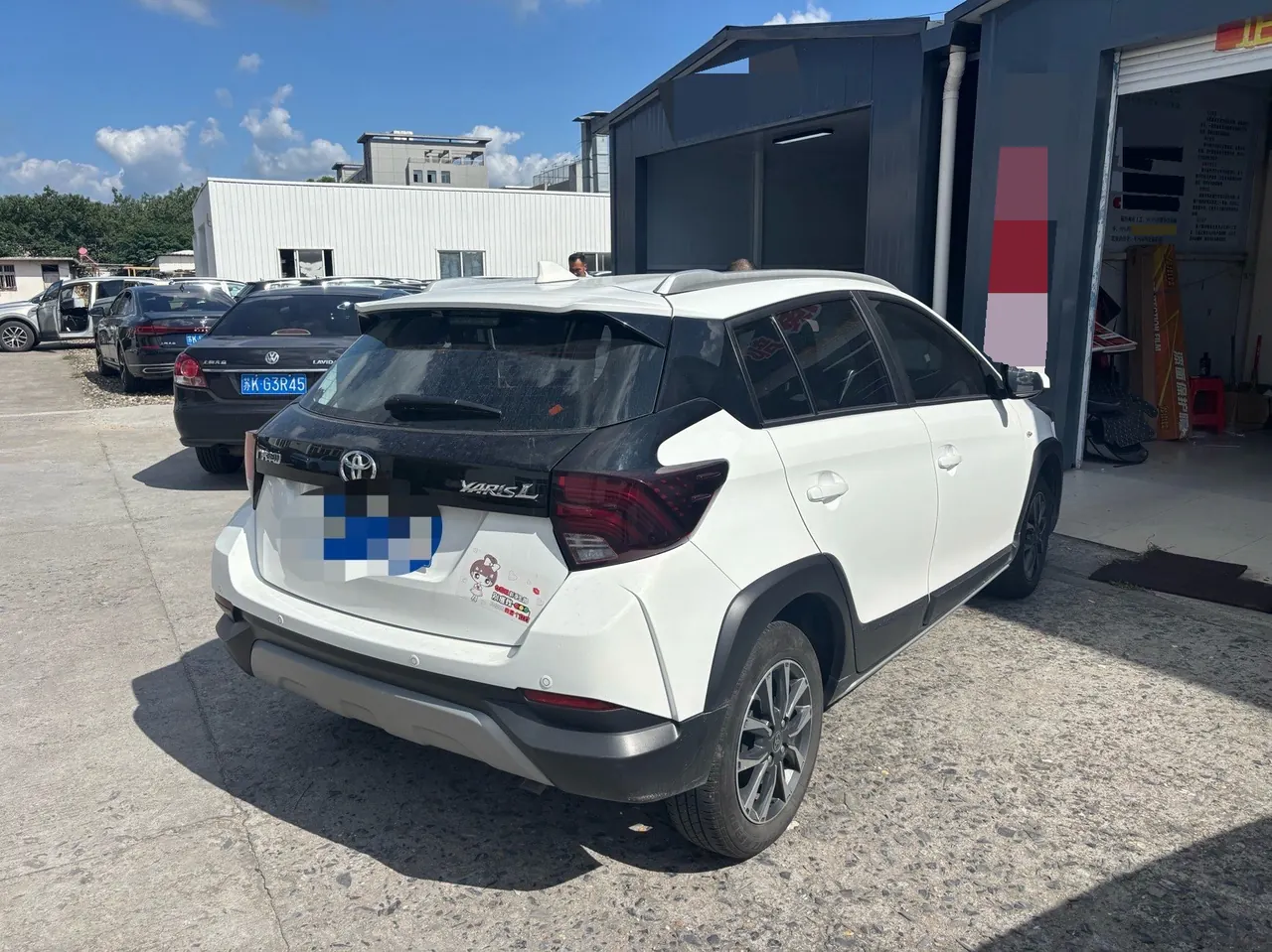 Toyota yaris 2022 YARiS L to dazzle 1.5 stepless luxury PLUS version of automatic gear 4