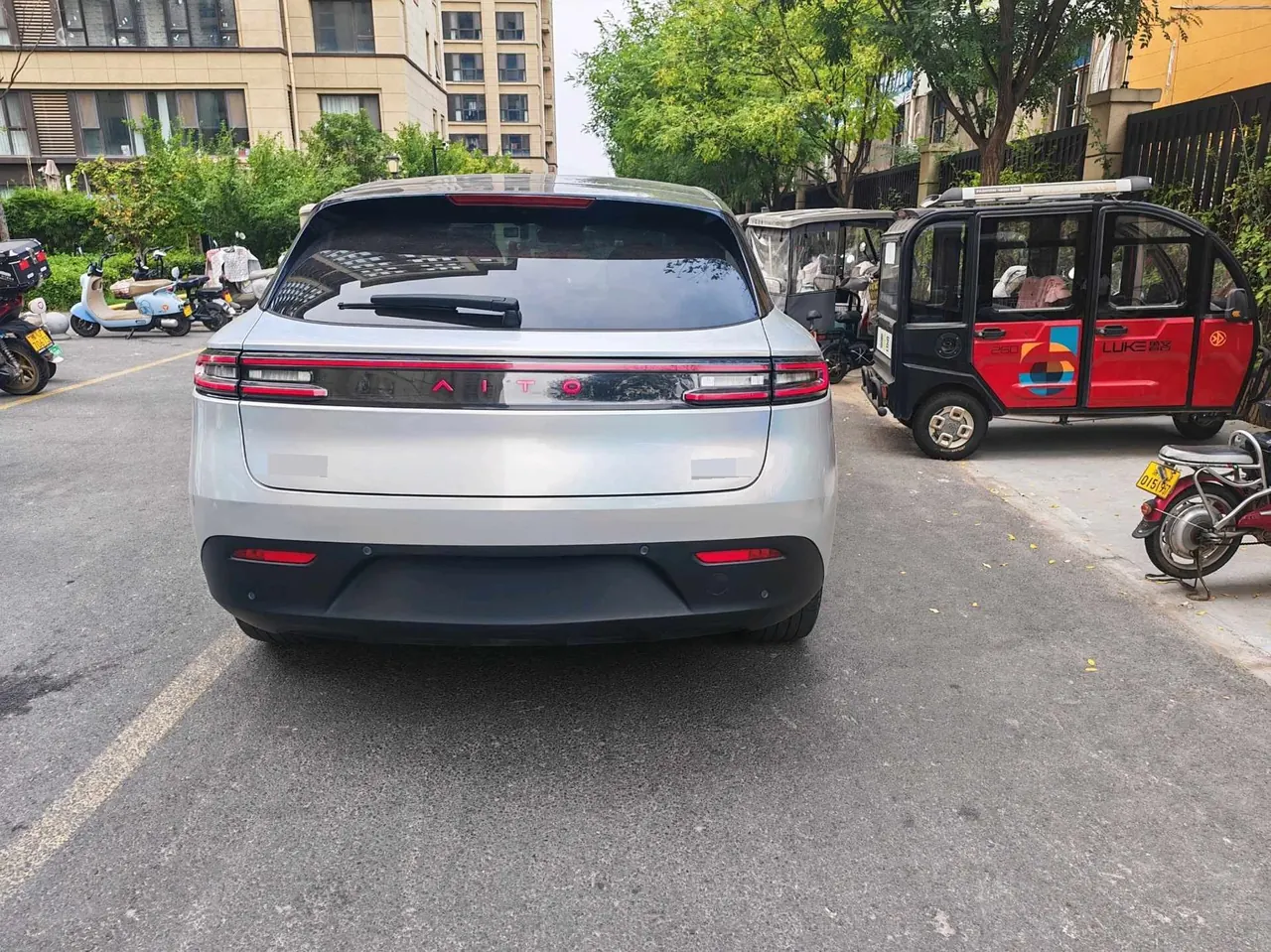 AITO 2022 AITO M5 EV four-wheel drive performance version automatic gear 4