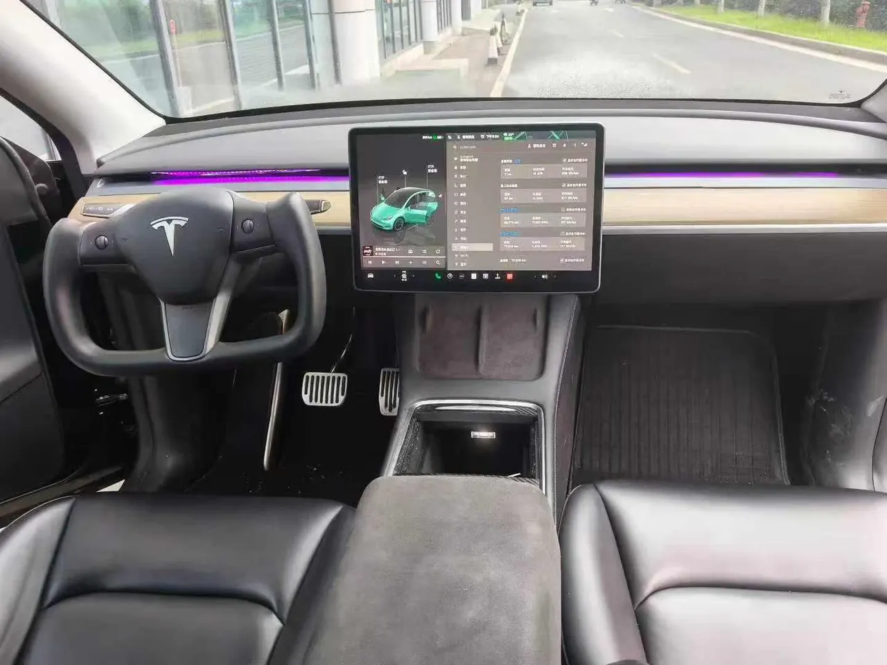 Tesla 2022 Model Y rear-wheel drive version (facelift) automatic gear 3