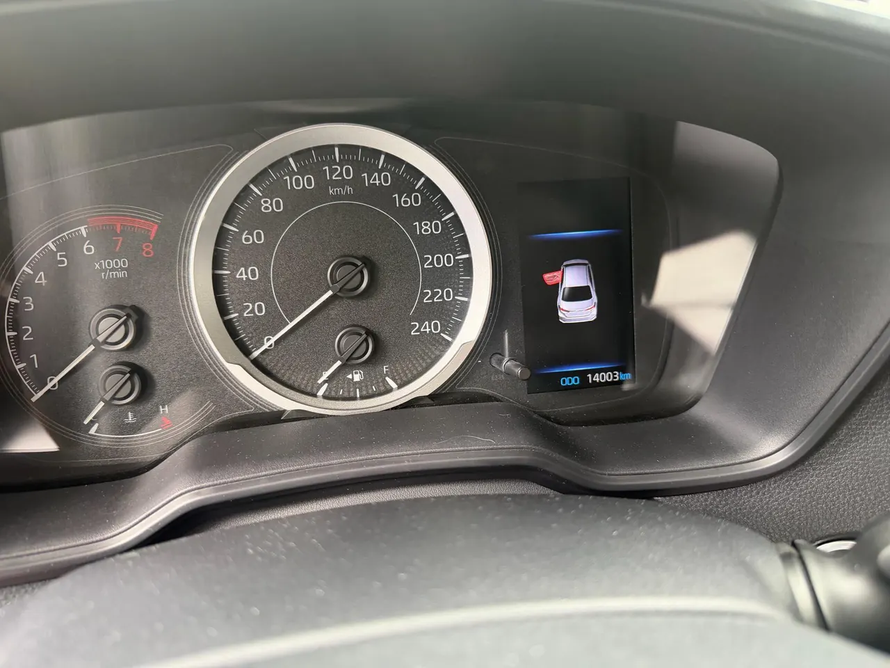 Toyota 2021 corolla 1.2T stepless elite PLUS version of automatic gear 11