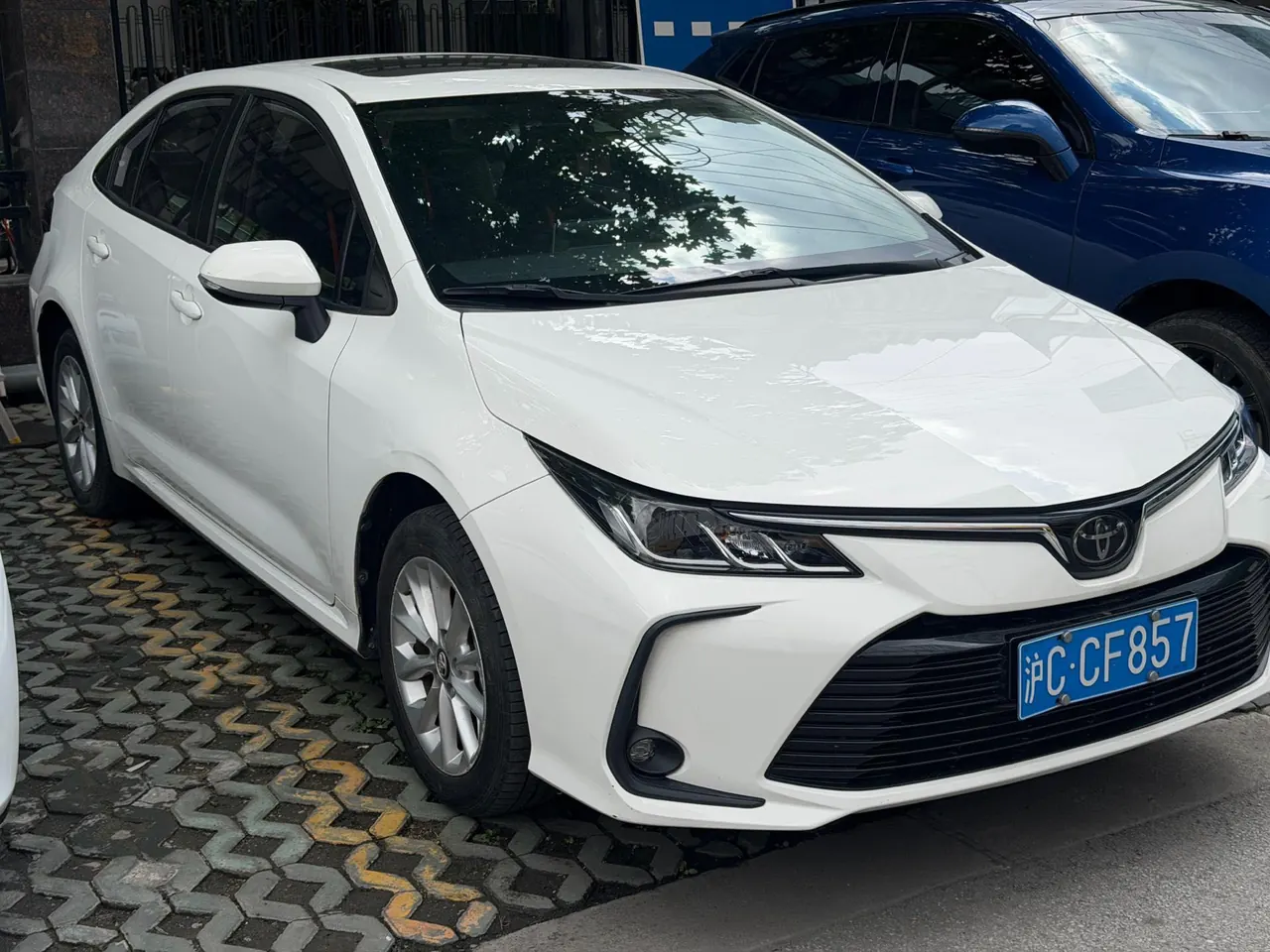 Toyota 2021 corolla 1.2T stepless elite PLUS version of automatic gear 4