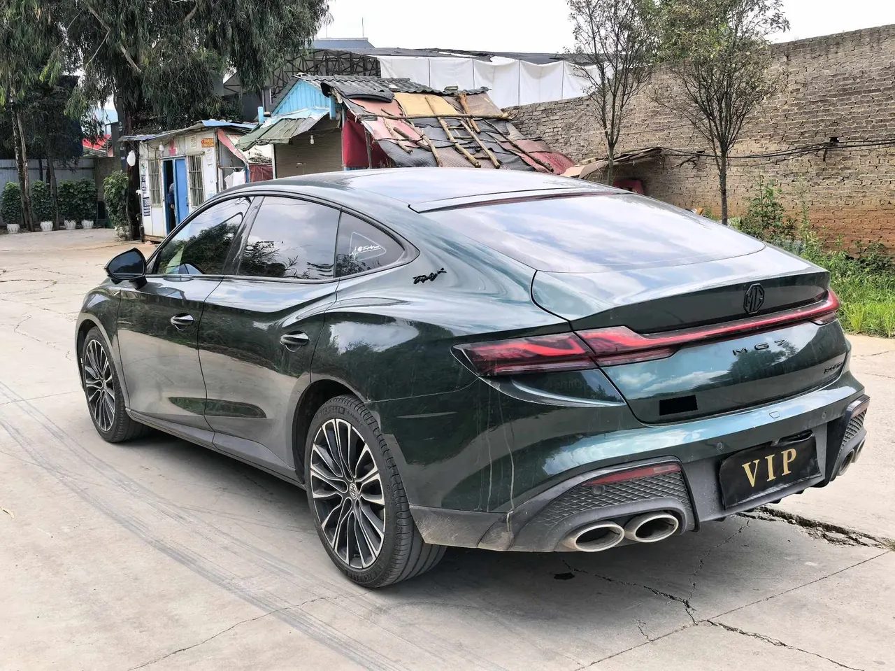 MG 2023 MG7 1.5T to the United States elegant version of automatic gear 7