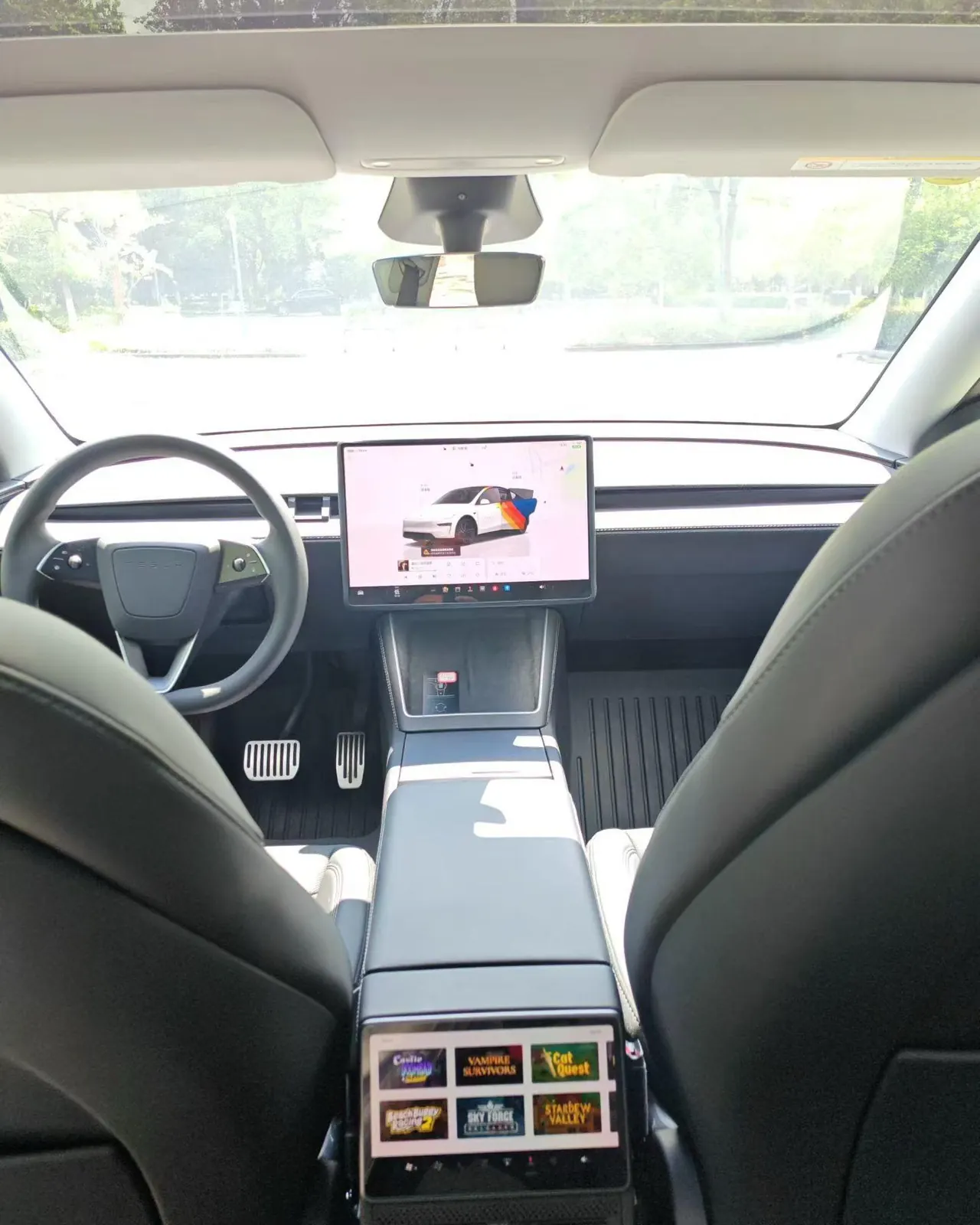 Tesla 2025 Model Y rear-wheel drive version automatic transmission 5