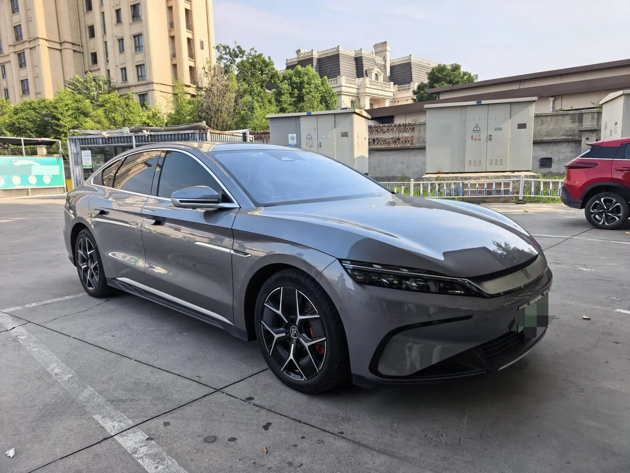BYD 2022 Han Chuangshi 715KM precursor flagship automatic gear 3