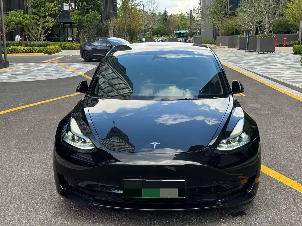 Tesla 2022 Model 3 rear-wheel drive version of automatic transmission 2