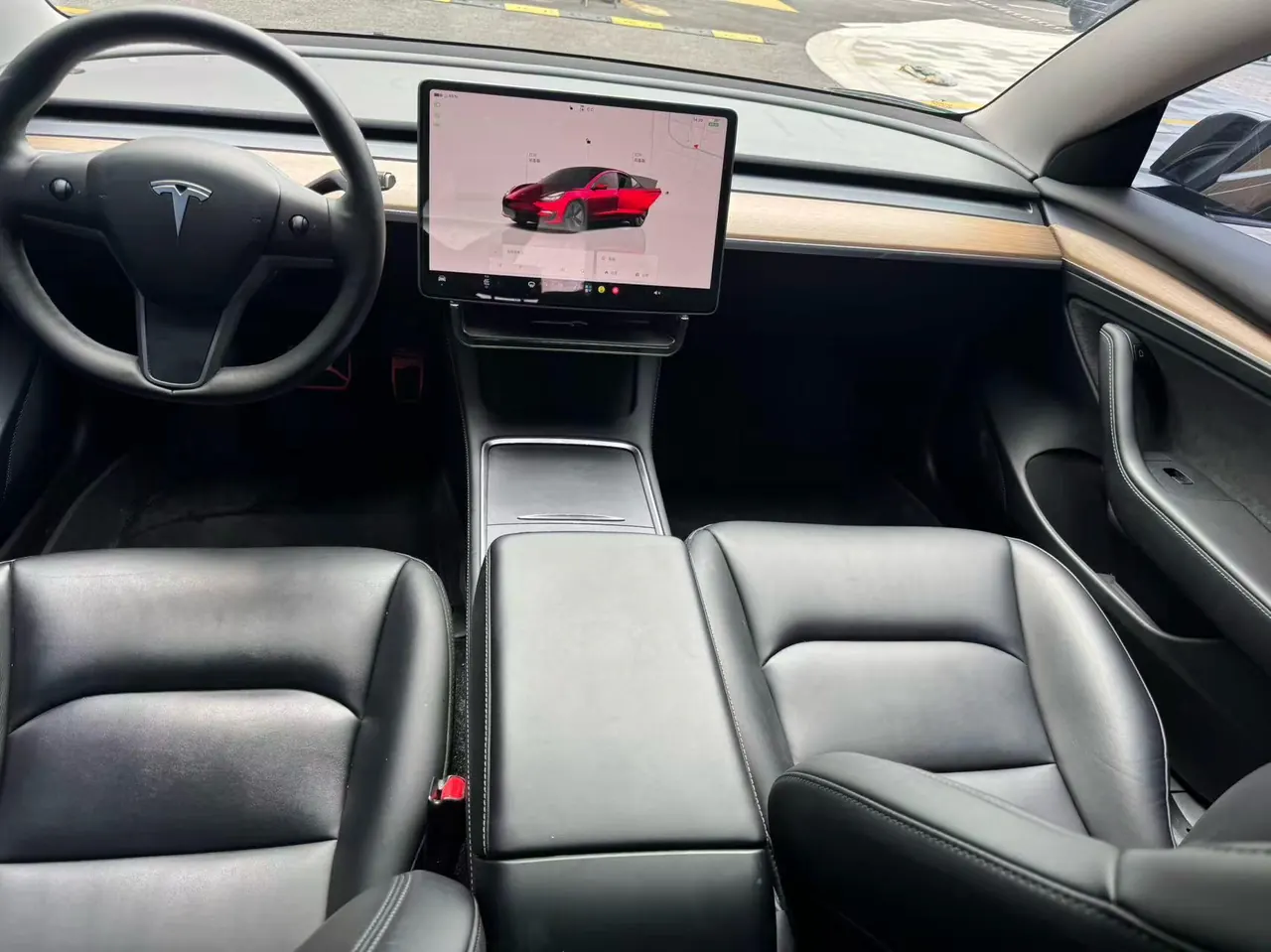 Tesla 2022 Model 3 rear-wheel drive version of automatic transmission 6
