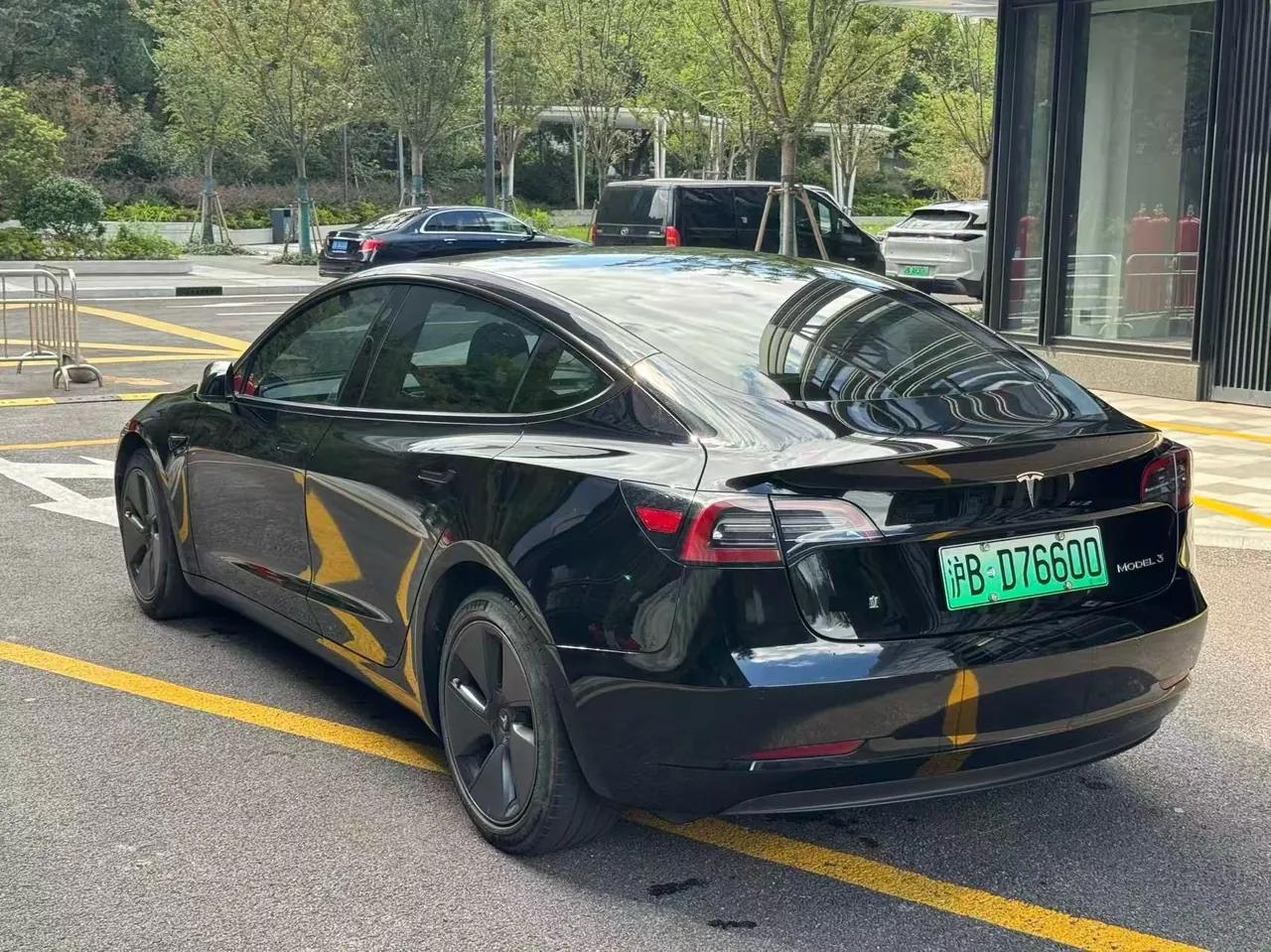 Tesla 2022 Model 3 rear-wheel drive version of automatic transmission 7