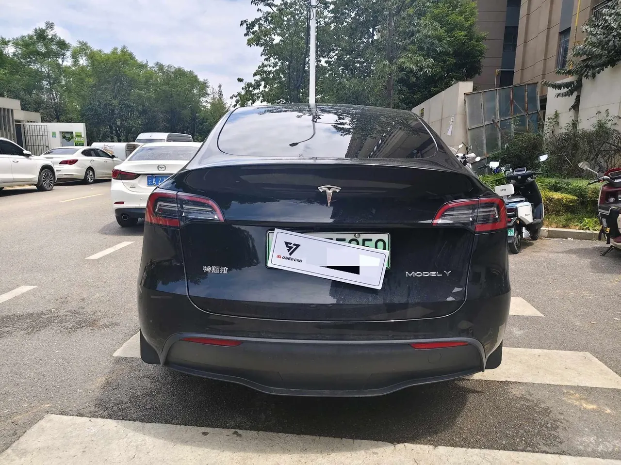 Tesla 2022 Model Y rear-wheel drive version automatic transmission 5