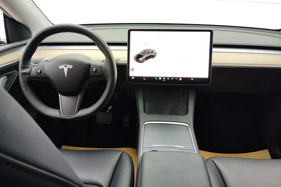 Tesla 2021 Model Y long endurance all-wheel drive version automatic transmission 4