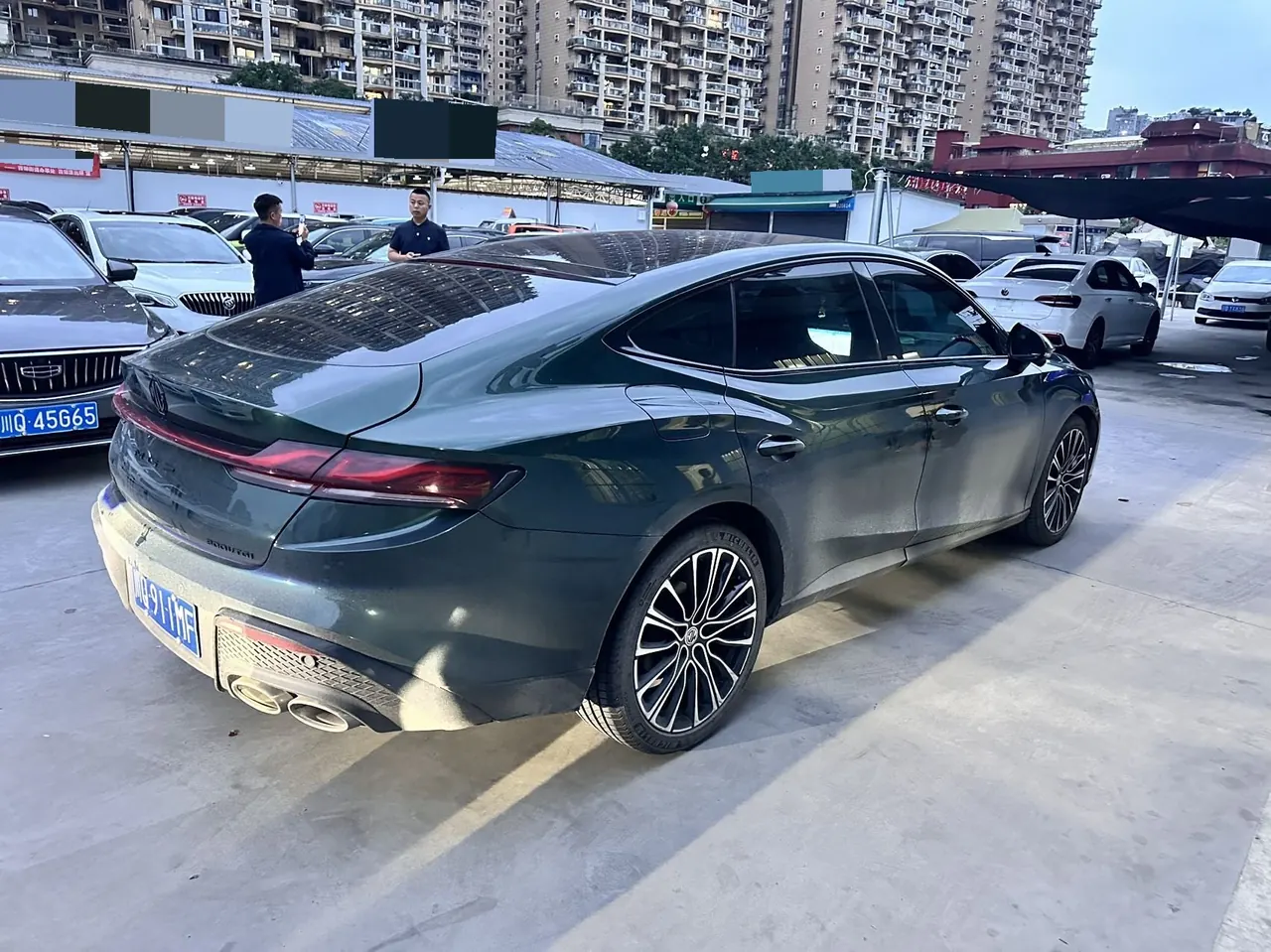 MG 2023 MG7 1.5T to the United States elegant version of automatic gear 7