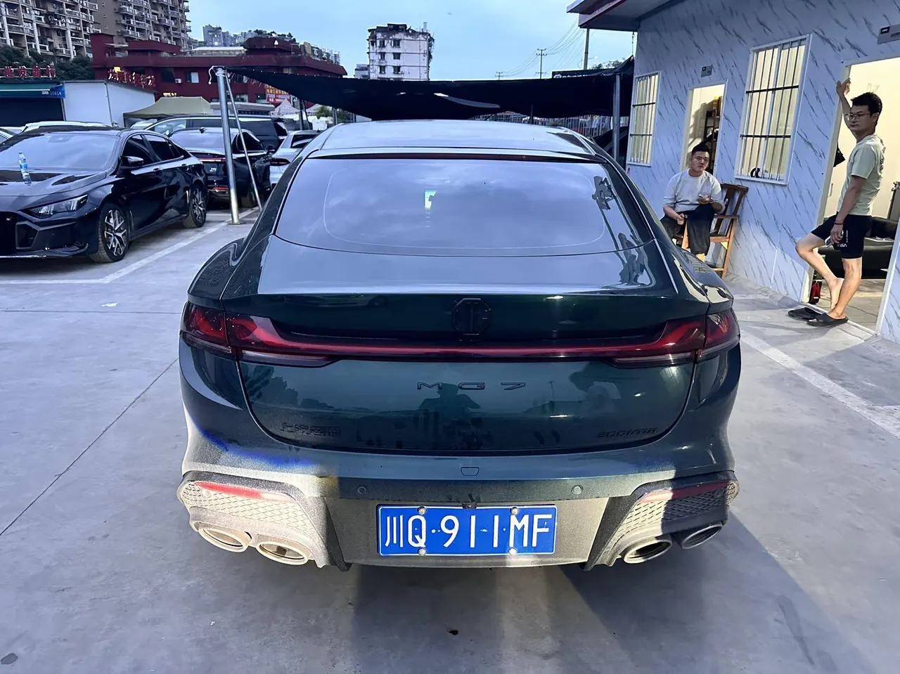 MG 2023 MG7 1.5T to the United States elegant version of automatic gear 8