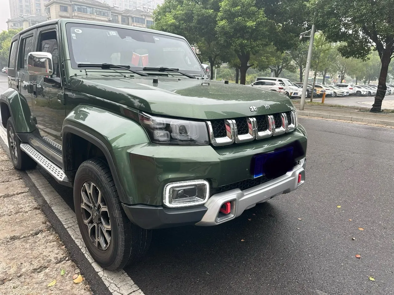 Beijing 2020 BJ40 2.0T 4-wheel drive city hunter version chivalrous automatic gear 2