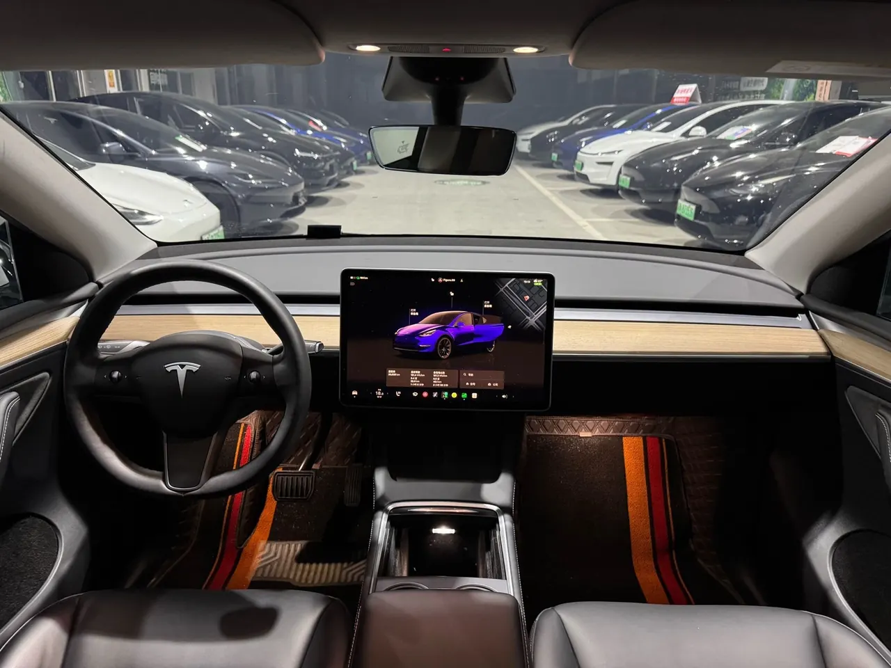 Tesla 2022 Model Y rear-wheel drive version automatic transmission 5