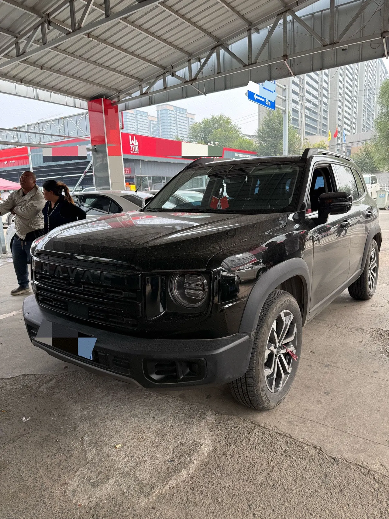 Открыть галерею: Haval 2024 big dog 1.5T Labrador version automatic gear