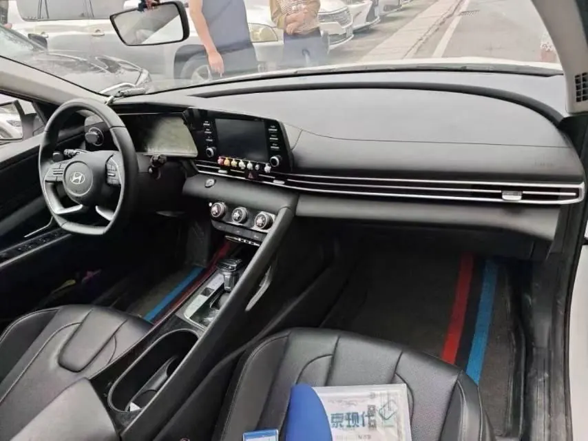 Hyundai 2022 Elantra-sedan 1.5 stepless GLX elite automatic gear 4