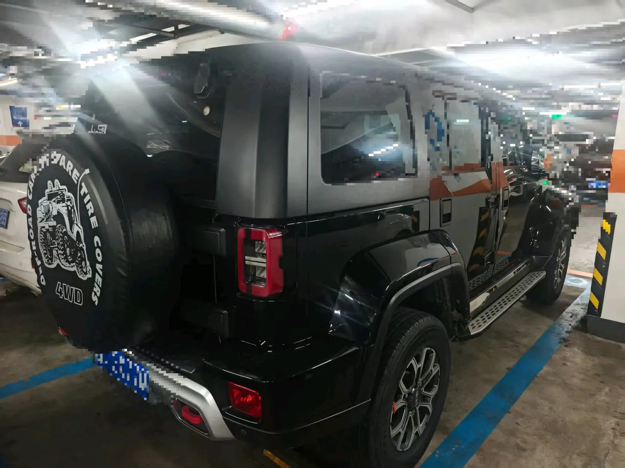 Beijing 2020 BJ40 2.0T 4-wheel drive city hunter version chivalrous automatic gear 5