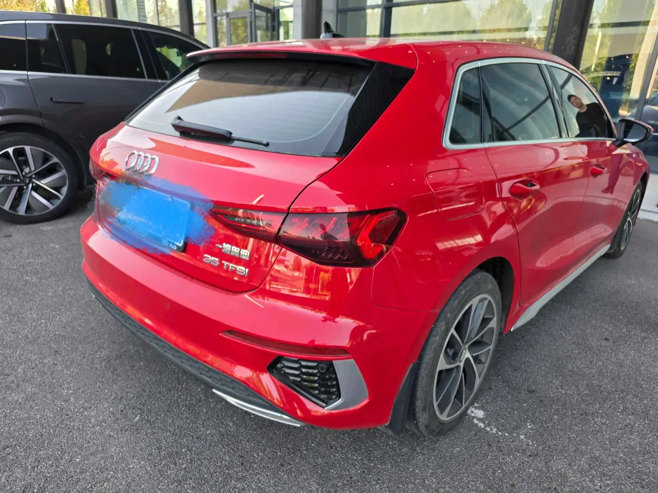 Audi 2021 A3 Sportback 1.4TFSI 35TFSI into the life version of automatic gear 4