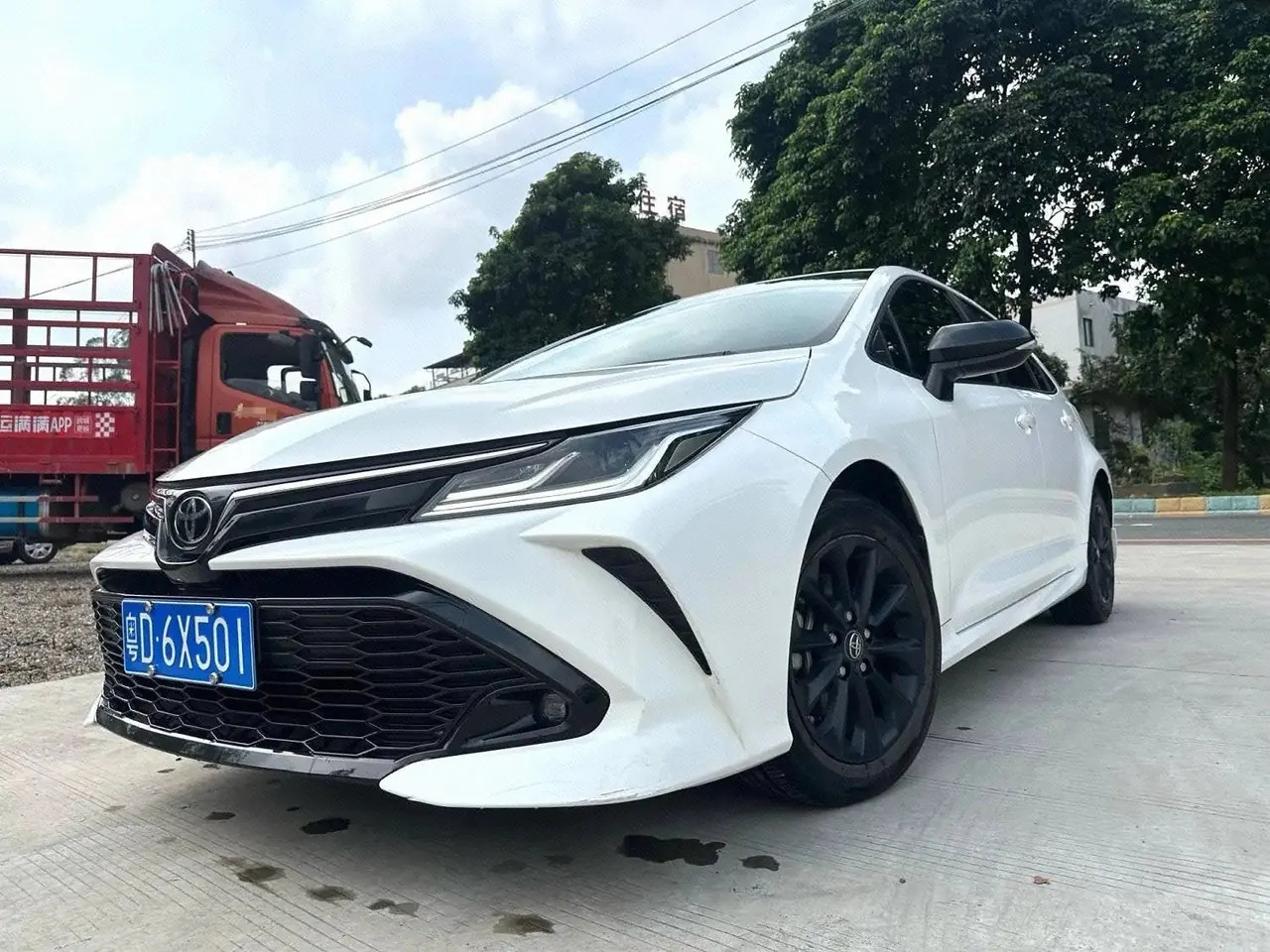 打开图片灯箱:Toyota 2021 Corolla 1.5 stepless TNGA GR SPORT sports version automatic gear