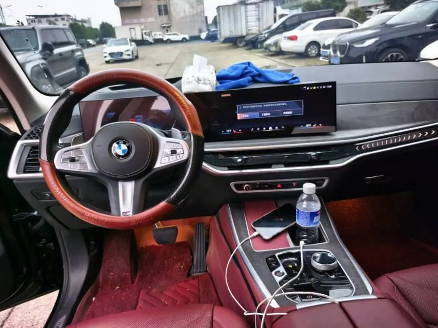 BMW 2023 X5 xDrive30Li 48V 2.0T exclusive m sports obsidian night suit automatic gear 4
