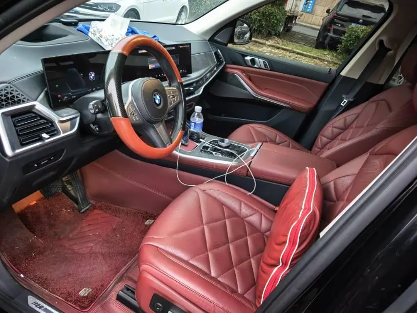 BMW 2023 X5 xDrive30Li 48V 2.0T exclusive m sports obsidian night suit automatic gear 6