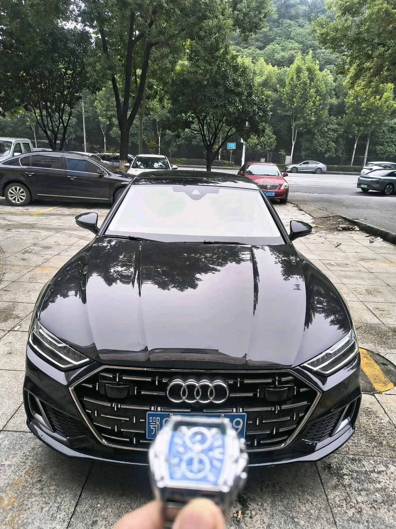 Audi 2024 A7L 2.0TFSI 45TFSI S-line Zhumeng Crystal Set Automatic Gear 11