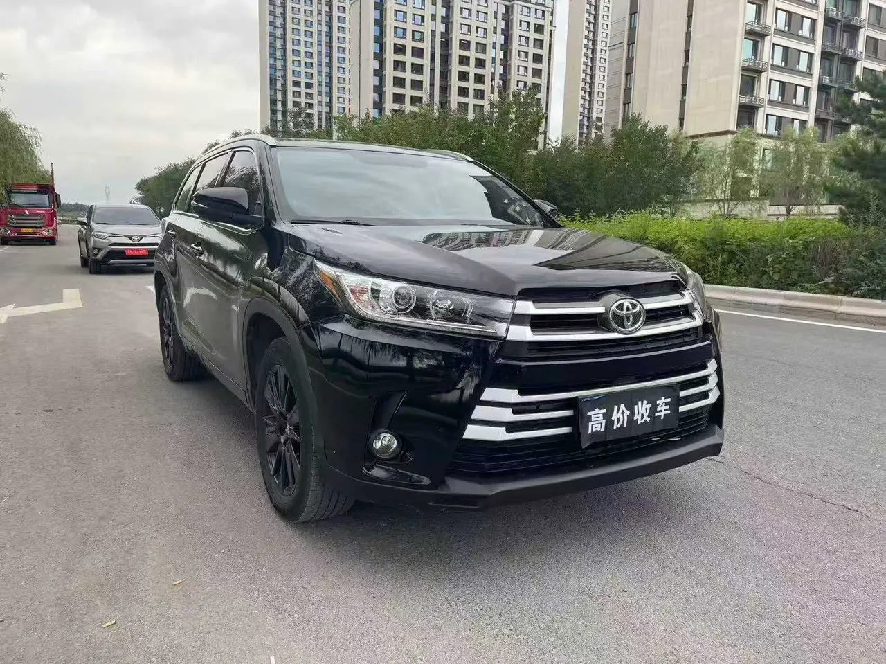 Toyota 2021 Highlander 2.0T 4-wheel drive deluxe 7-seat automatic gear 3