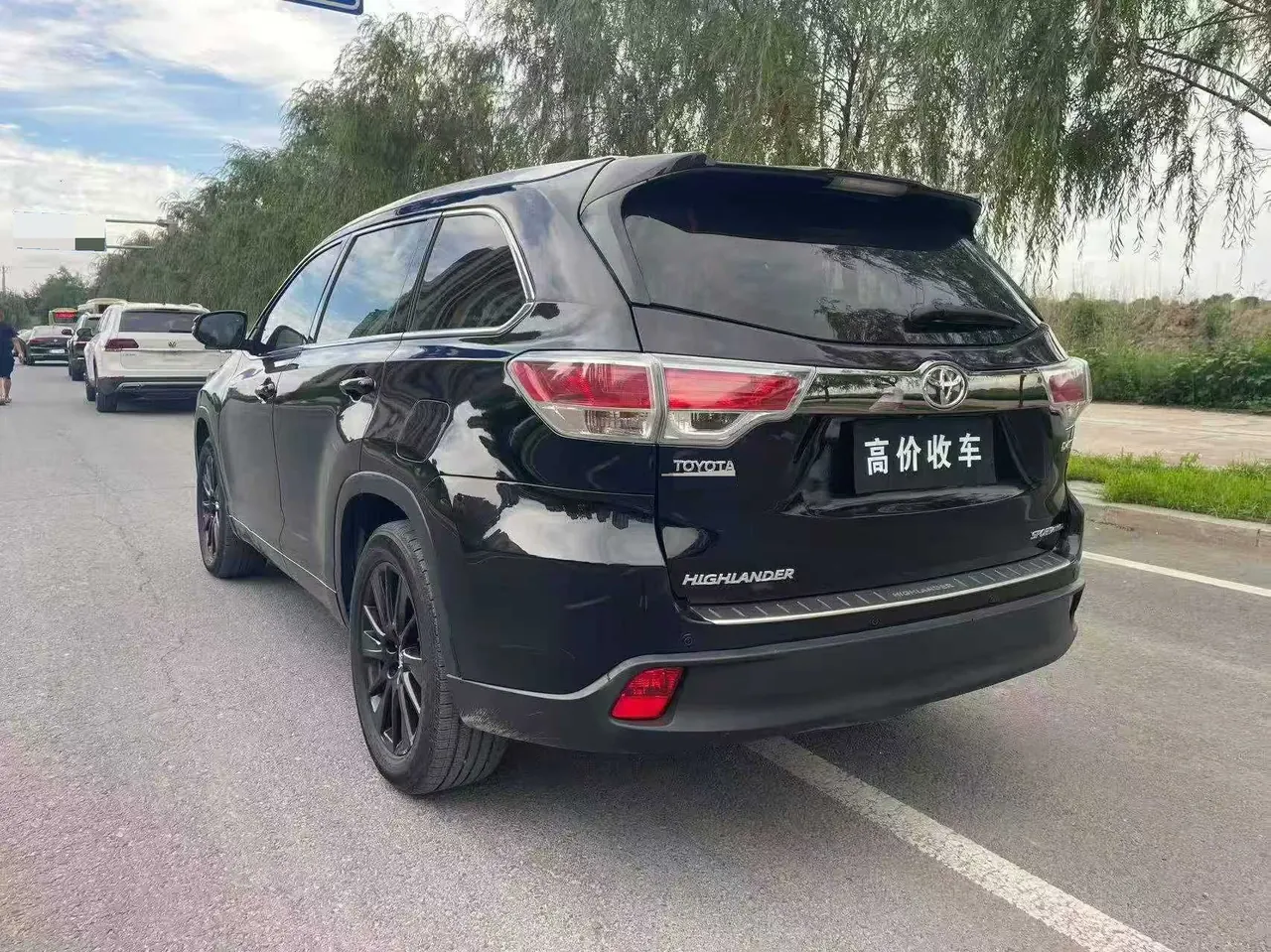 Toyota 2021 Highlander 2.0T 4-wheel drive deluxe 7-seat automatic gear 7