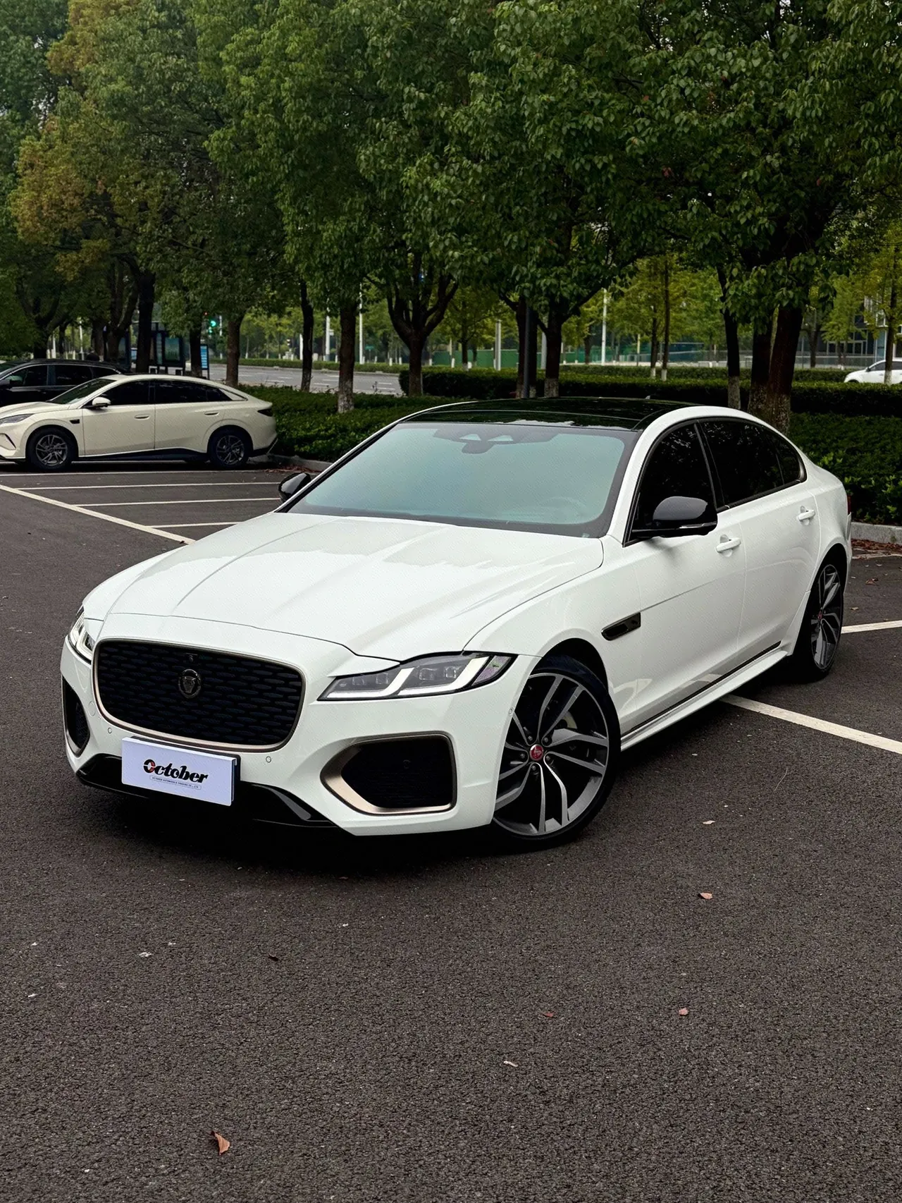 打开图片灯箱:Jaguar 2024 XFL 2.0T P300 Four-wheel Drive Flagship Sports Gold Edition Automatic Gear