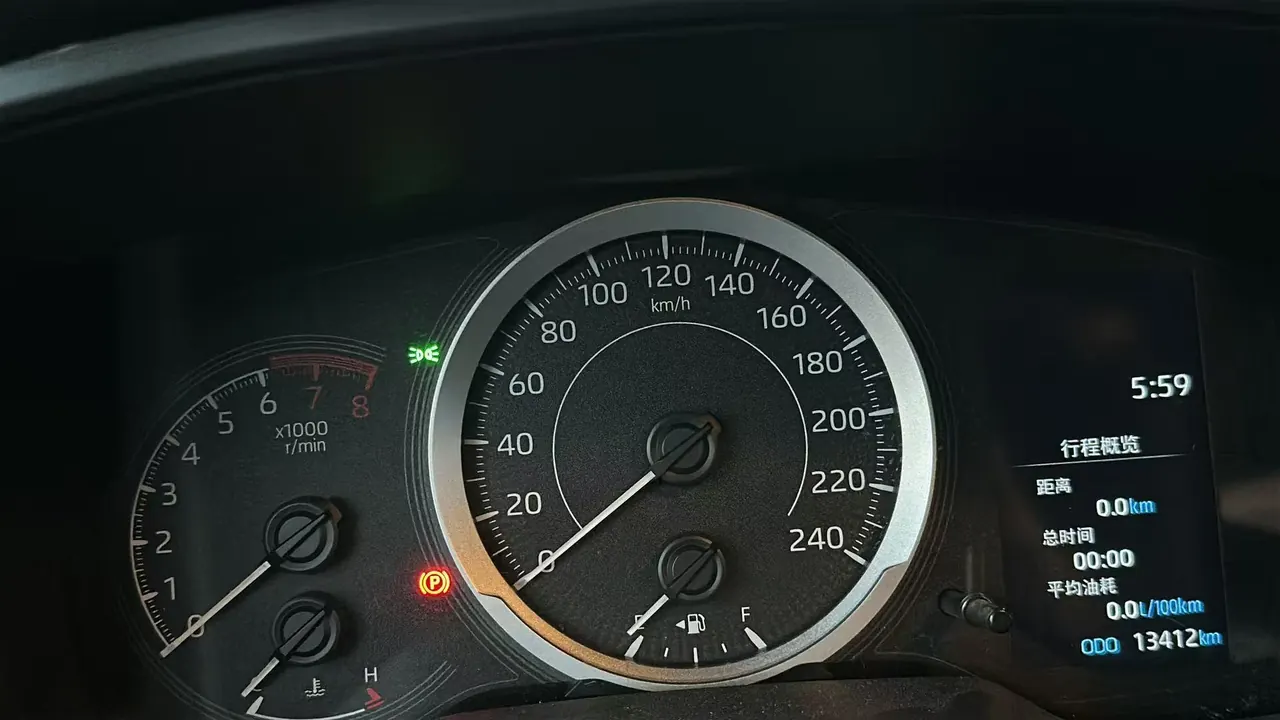 Toyota 2024 corolla 1.2T stepless elite version of automatic gear 6