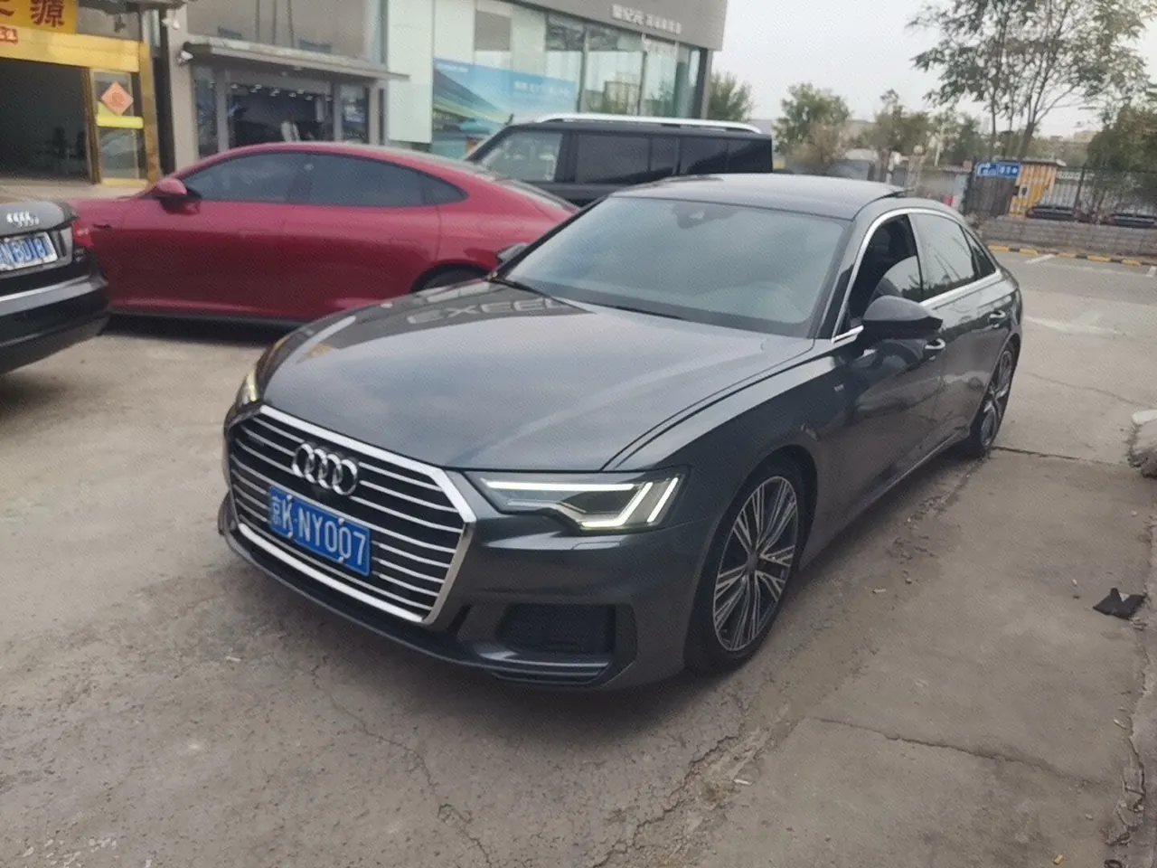 Открыть галерею: Audi 2020 A6L 48V 3.0TFSI 55TFSI Quattro enjoy elegant automatic gear