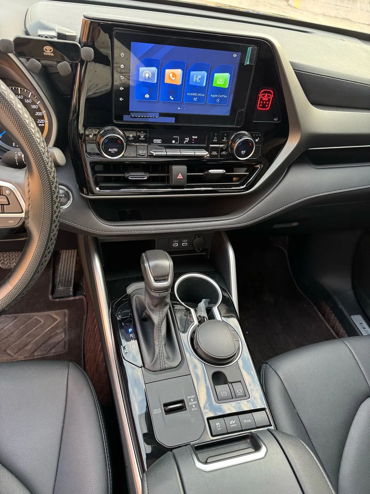 Toyota 2024 Highlander Dual Engine 2.5 Stepless Intelligent Electric Hybrid Four-wheel Drive Deluxe Edition 7-seat Automatic Transmission 13