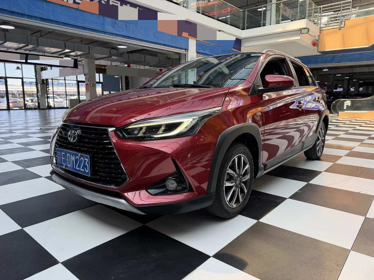 Open image lightbox: Toyota yaris 2022 YARiS L to dazzle X 1.5 stepless luxury PLUS version of automatic gear