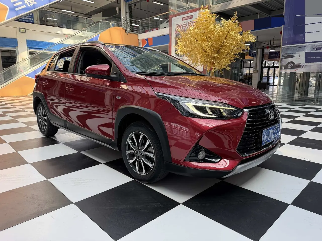 Toyota yaris 2022 YARiS L to dazzle X 1.5 stepless luxury PLUS version of automatic gear 3