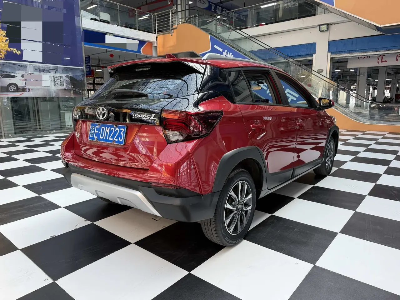 Toyota yaris 2022 YARiS L to dazzle X 1.5 stepless luxury PLUS version of automatic gear 4